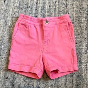 Janie and Jack Pink Summer Shorts with Cuffed Hem